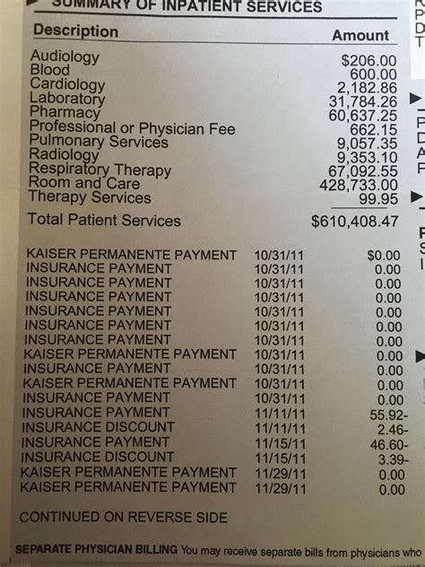 How much is the hospital bill for having a baby with insurance